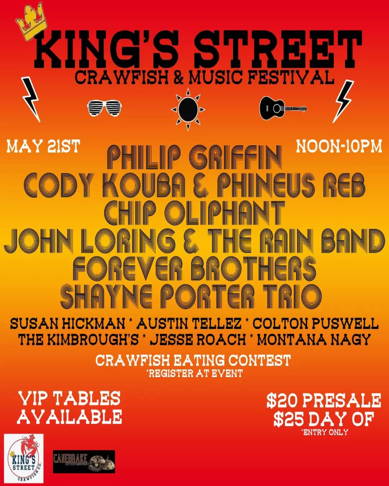 King's Street Crawfish & Music Festival King's Street Crawfish